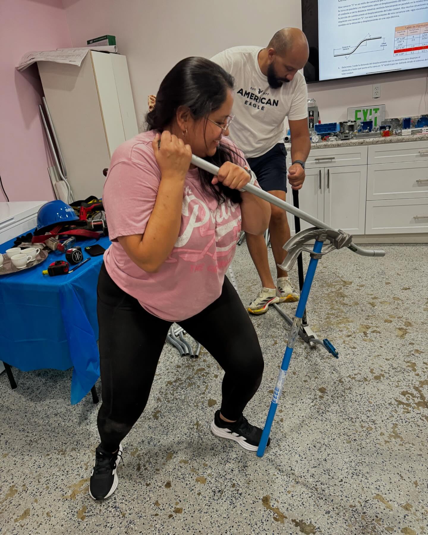 Sesión de entrenamiento técnico en Valle's Group